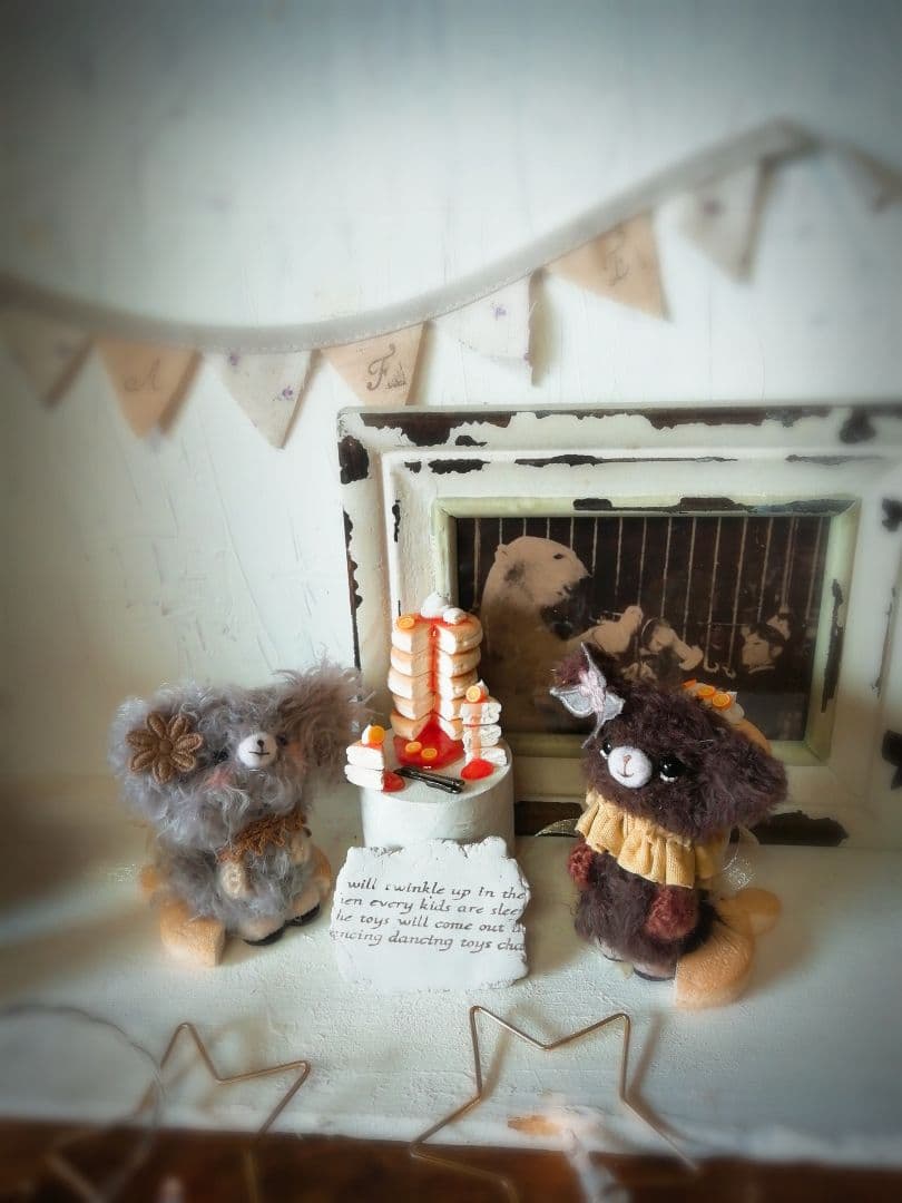 ○ビスケット□ドールスタンド○