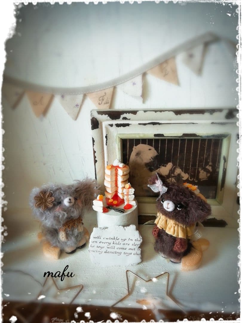 ○ビスケット□ドールスタンド○