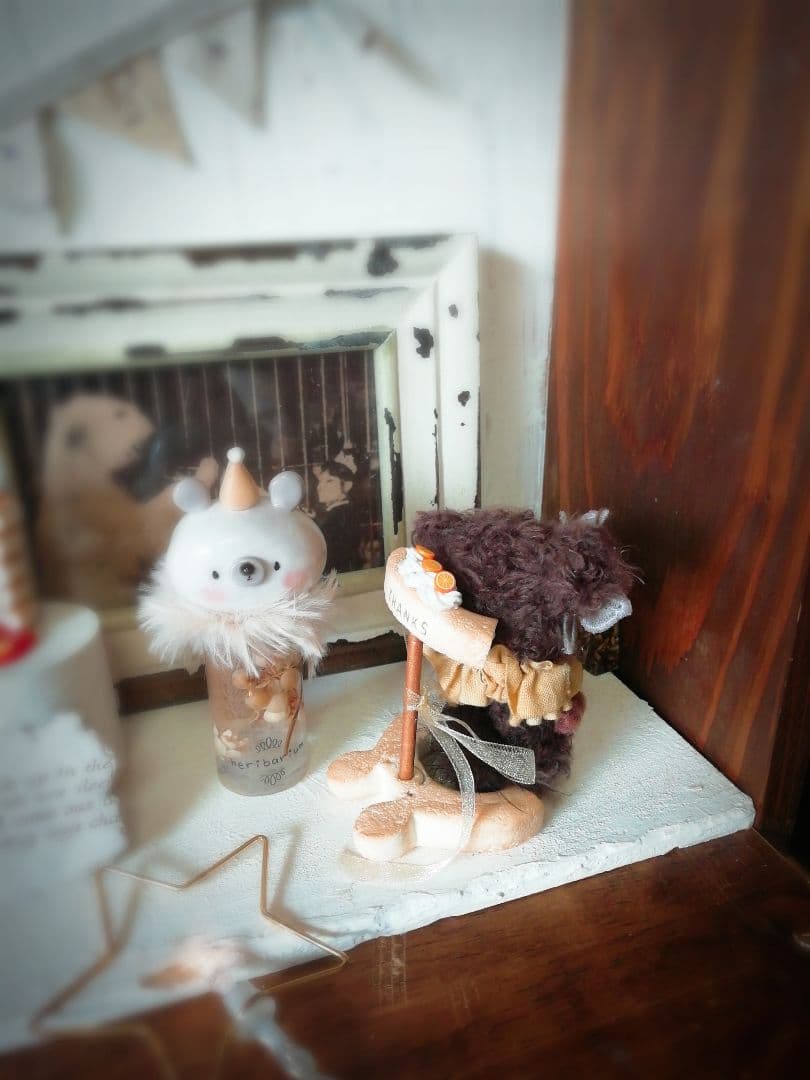 ○ビスケット□ドールスタンド○