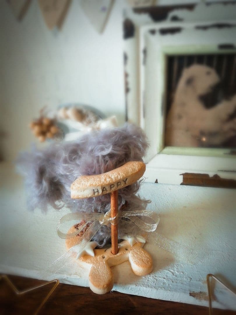 ○ビスケット□ドールスタンド○