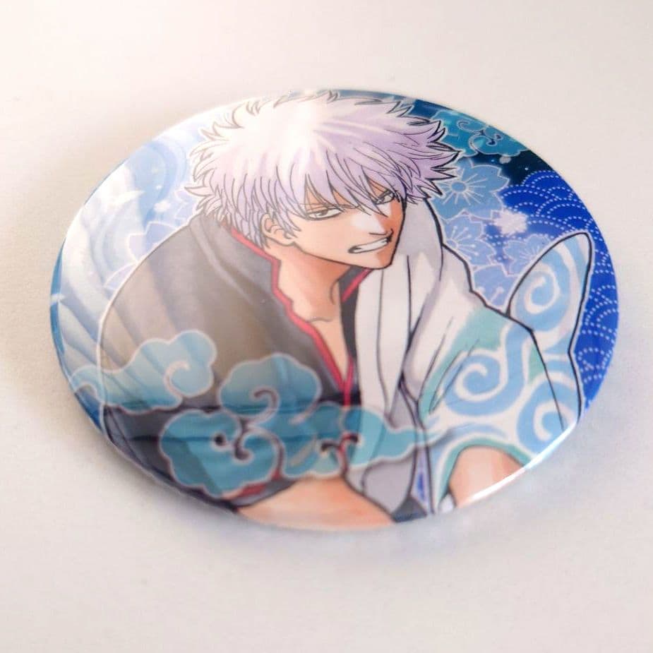 銀魂 ジャンプ展 コレクション缶バッジ 第1弾 坂田銀時