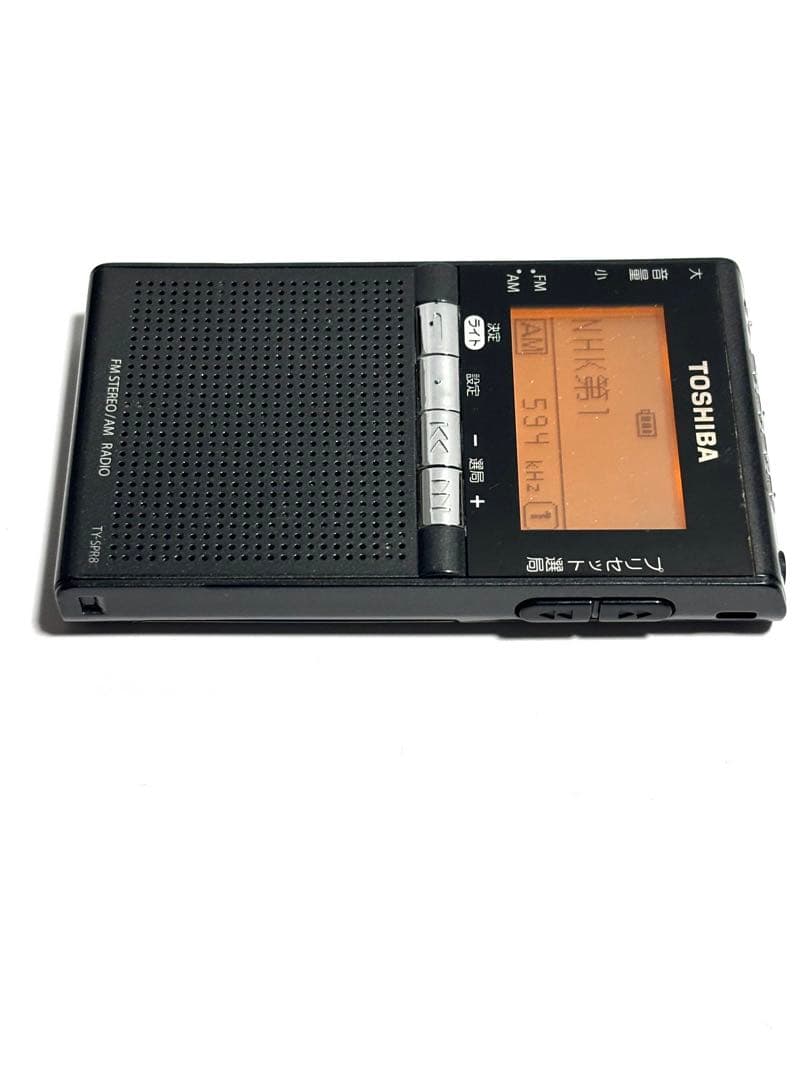 TOSHIBA FM/AMラジオ TY-SPR8 動作品②