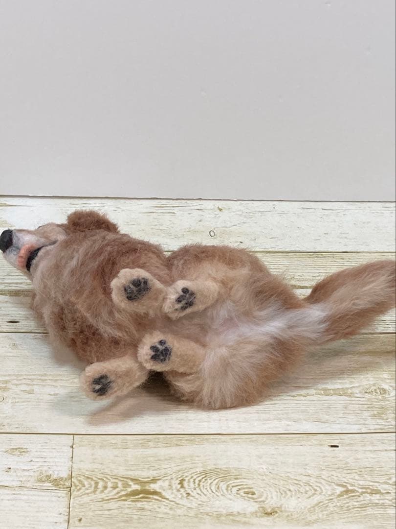 羊毛フェルト　ゴールデンレトリバー　犬