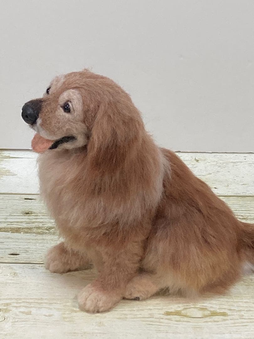 羊毛フェルト　ゴールデンレトリバー　犬
