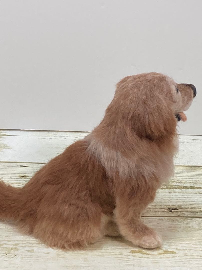 羊毛フェルト　ゴールデンレトリバー　犬