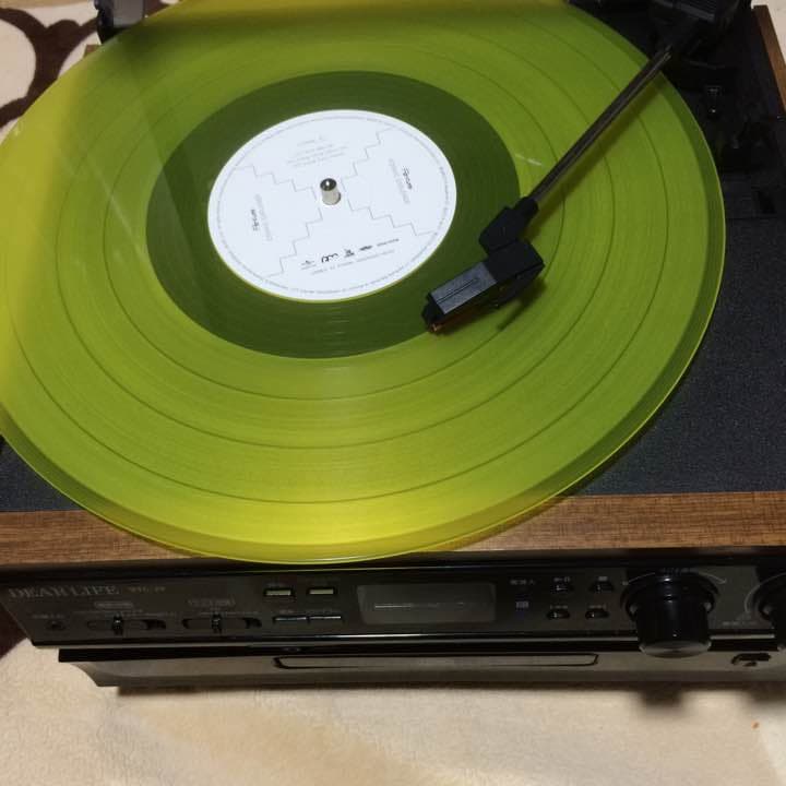 Lpレコード本体＋パフュームレコード。