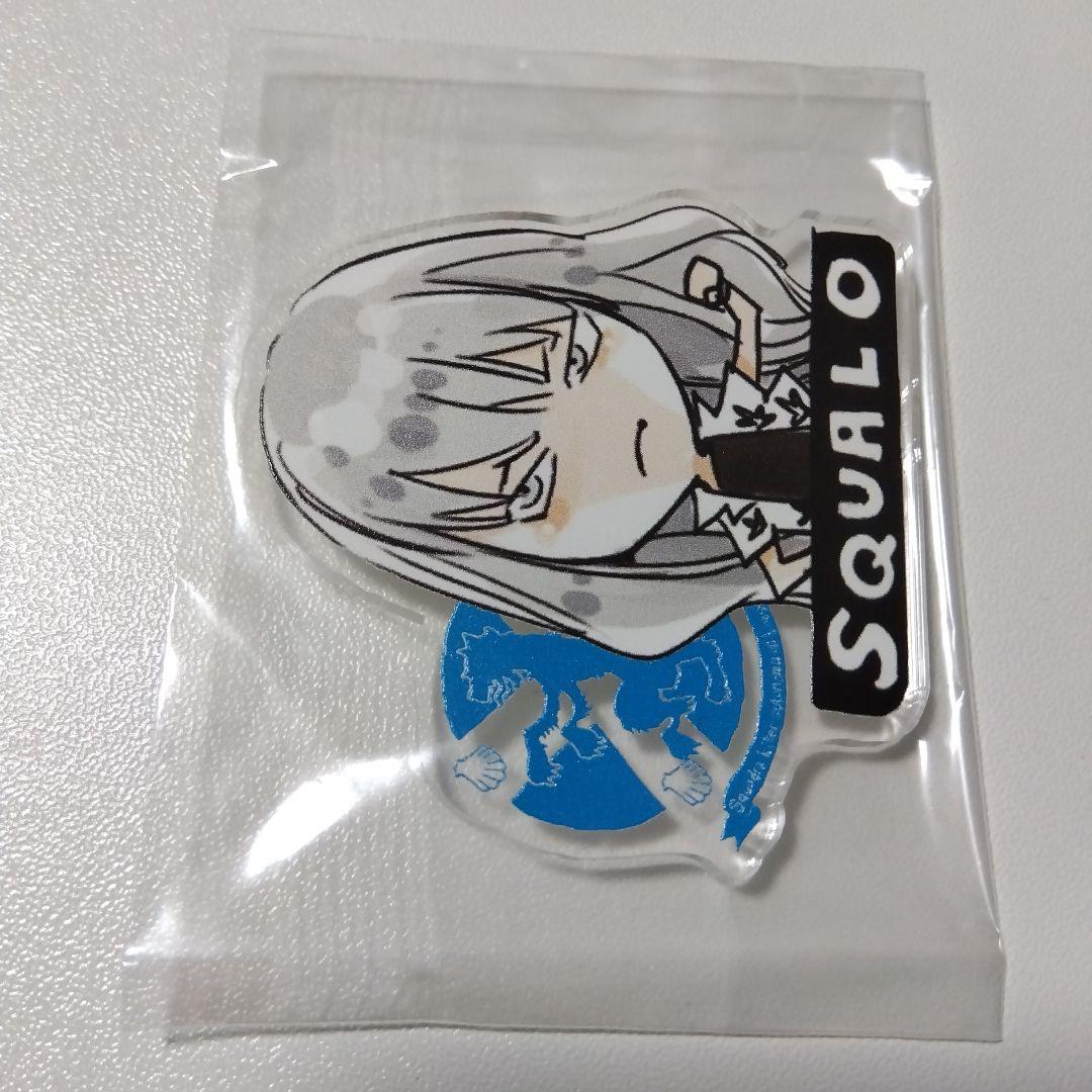 【REBORN!】スクアーロ アクリルバッジ 原作絵柄 リボーン