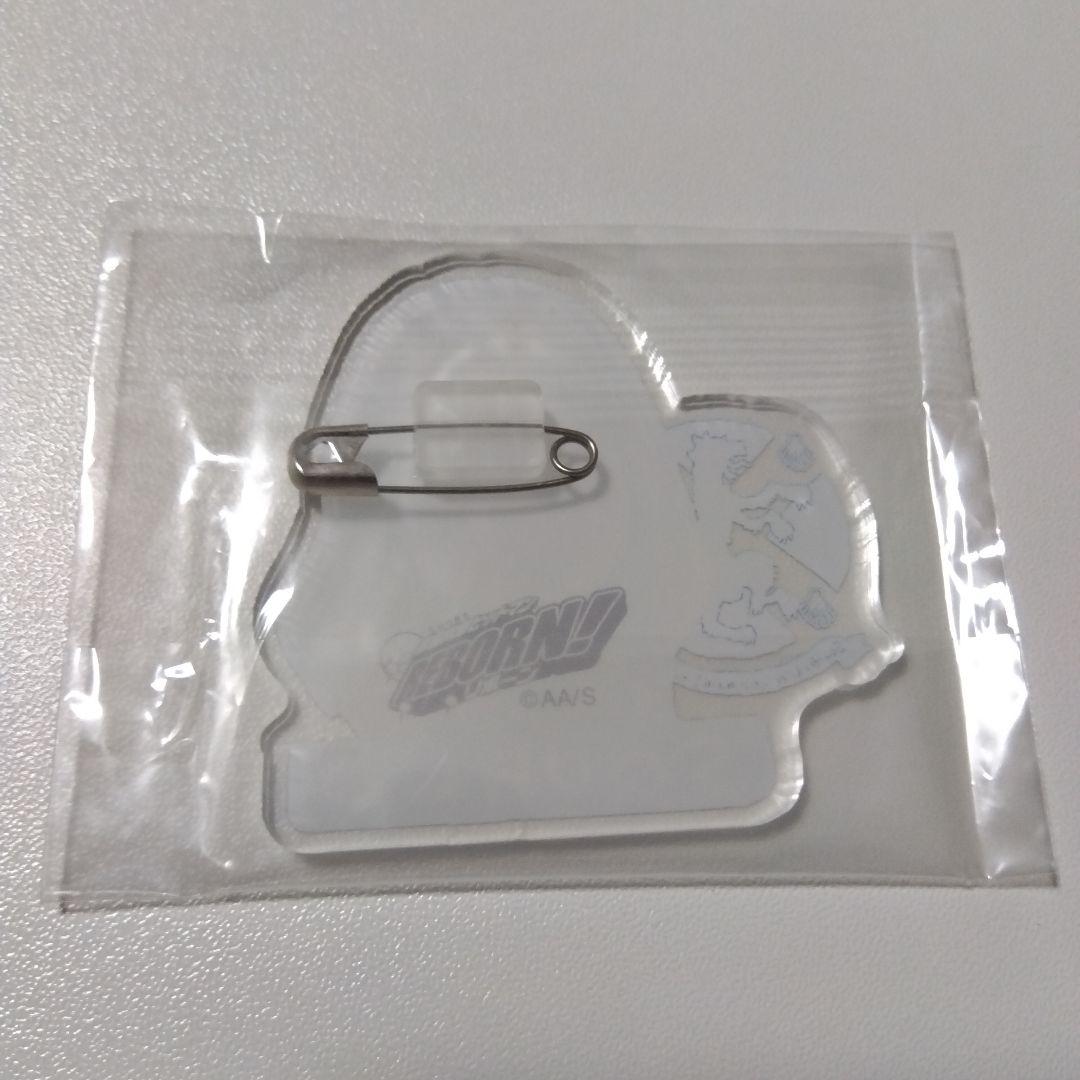 【REBORN!】スクアーロ アクリルバッジ 原作絵柄 リボーン