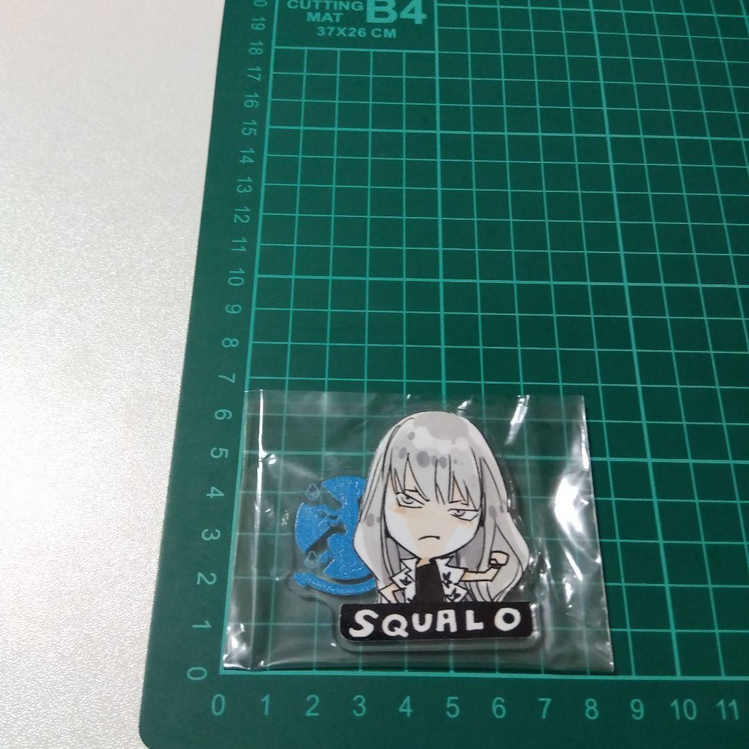 【REBORN!】スクアーロ アクリルバッジ 原作絵柄 リボーン