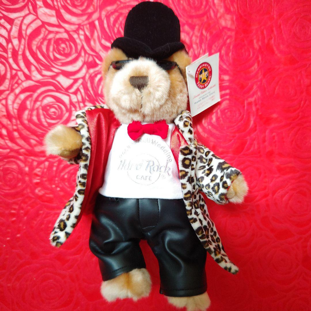 希少Hard Rock CAFE Wedding Bear Set（2004）