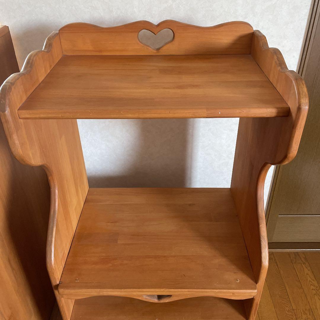 ハンドメイド家具　カントリー家具　ハート