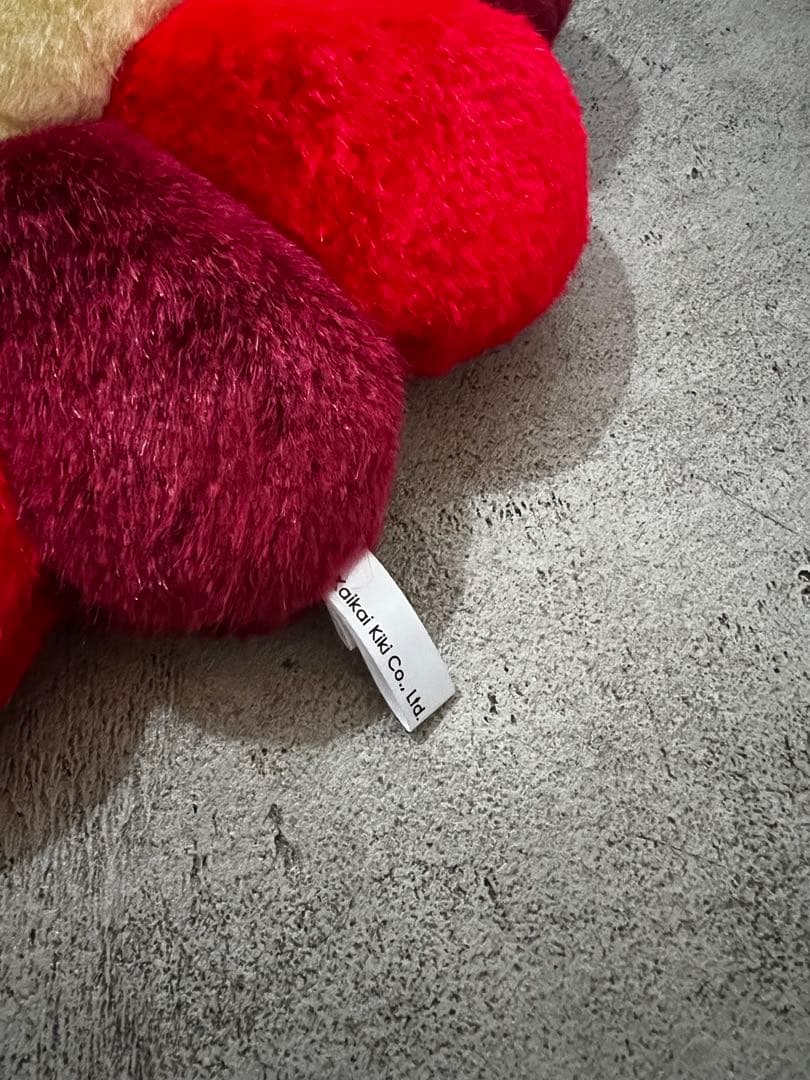 別売り可能 村上隆 フラワークッション 30cm レインボーカイカイキキ2点