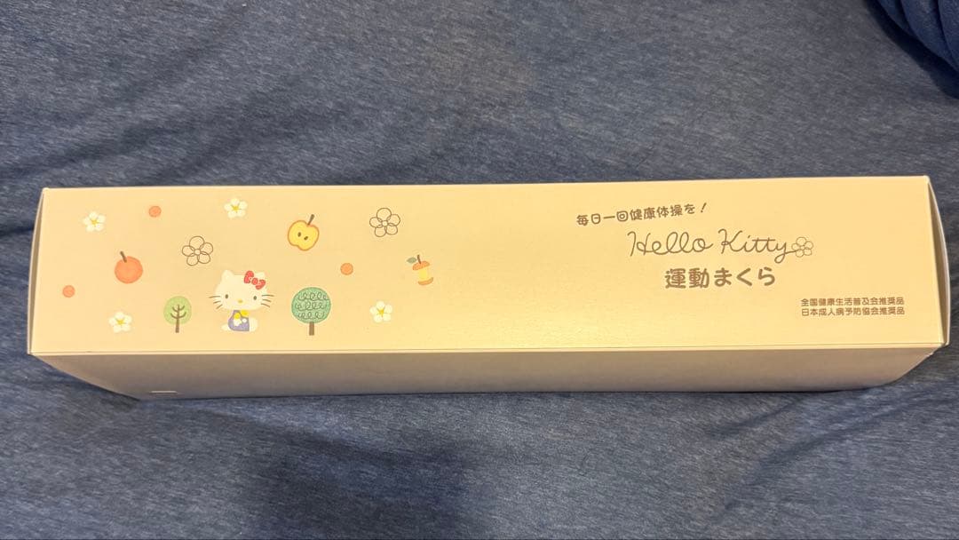 【新品カバー付き】医院購入 あおたけ運動まくら（ハローキティ柄）日本直販　全健会