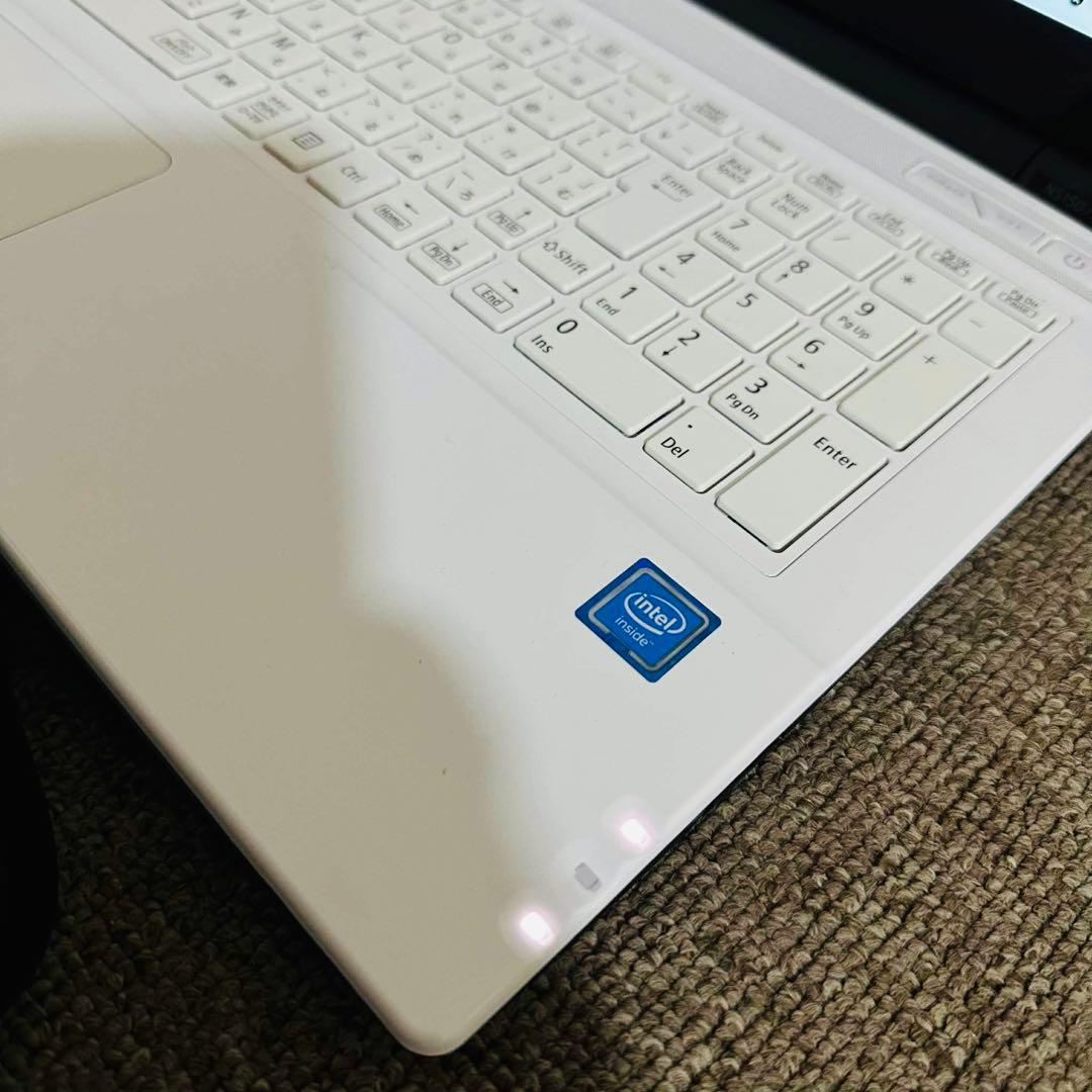 S164 NECノートパソコンWEBカメラSSD高速Windows11オフィス付