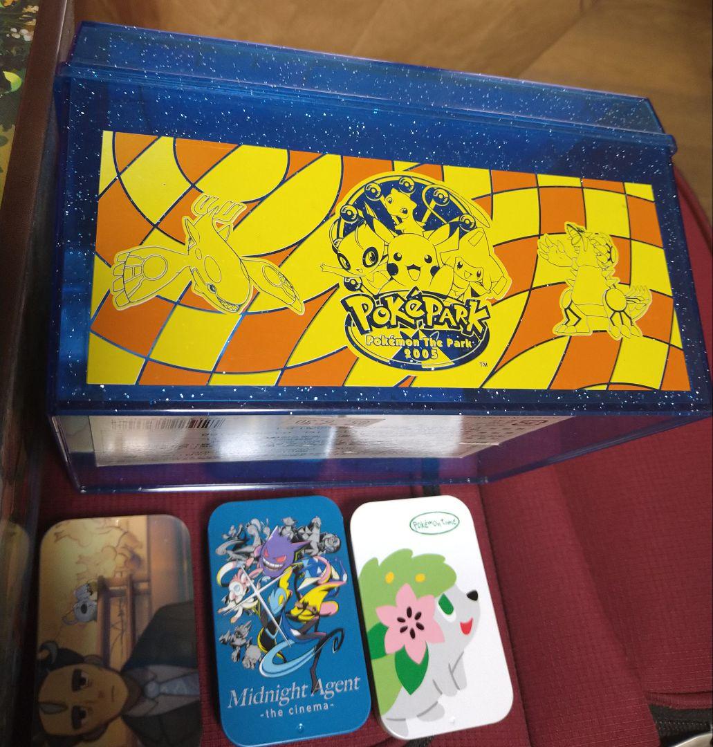 ポケモン　空き缶　空缶　お菓子缶　ケース　　　 クッキー缶　非売品　ボックス