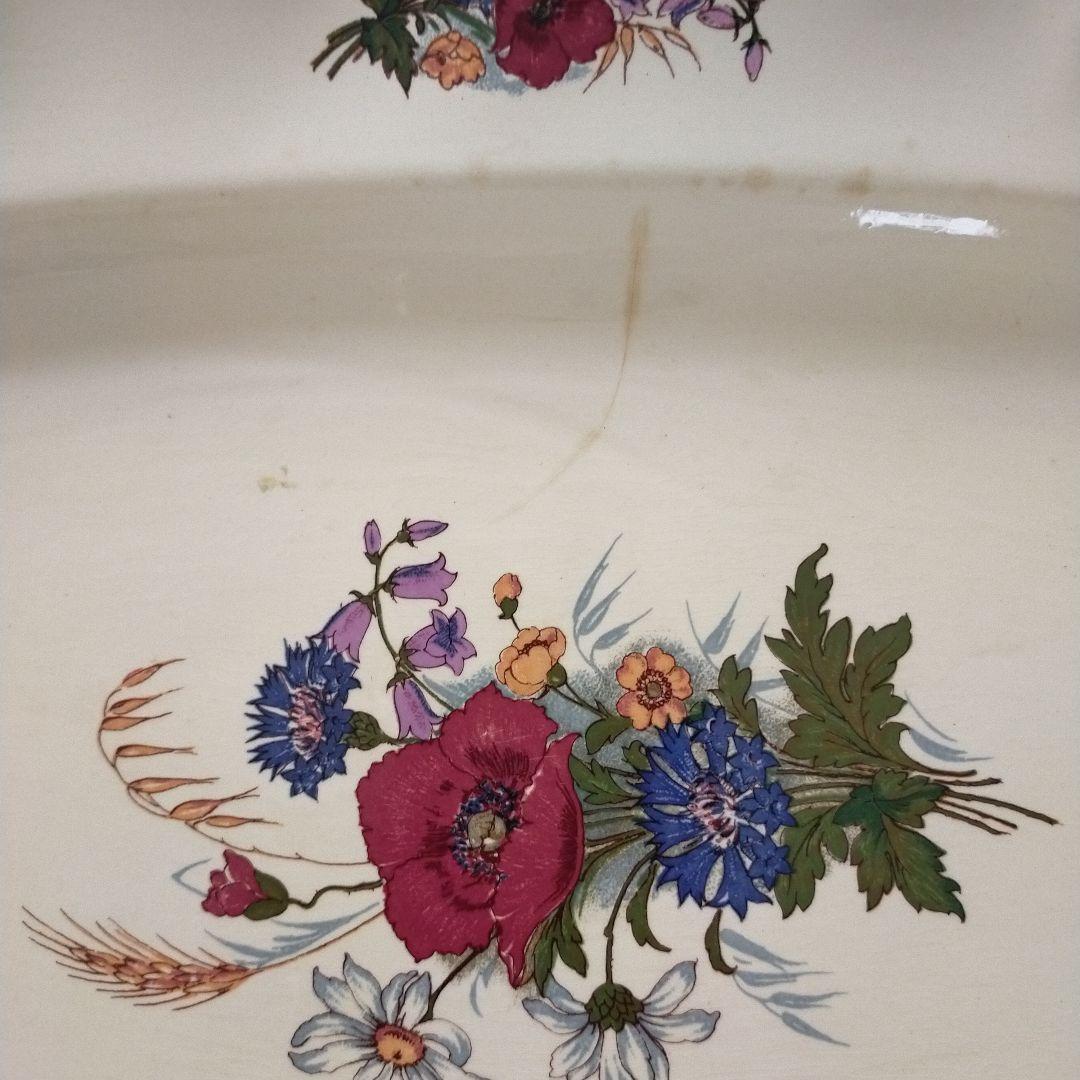 【希少】フランスアンティーク　サルグミンヌ　アグレスト　サービングプレート