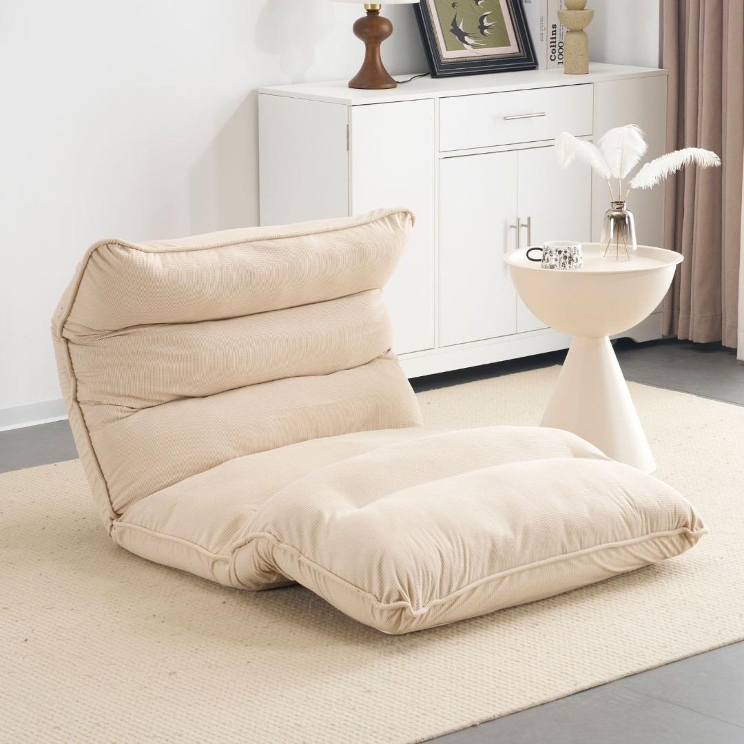 ソファベッド ローソファー 1人掛け マルチに使える 座椅子 リクライニング