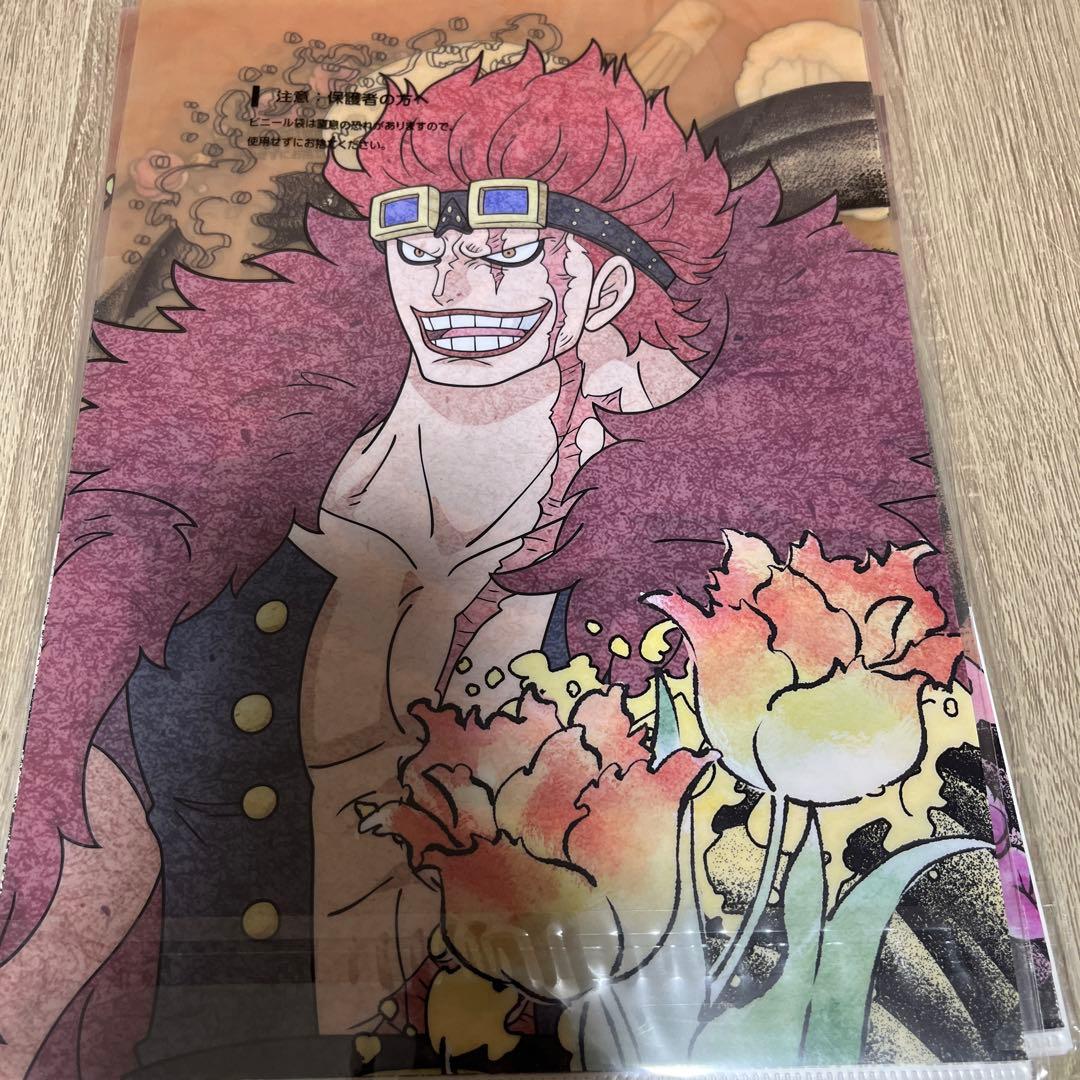 ONE PIECE BANDAI クリアファイルセットA4サイズ　6枚入