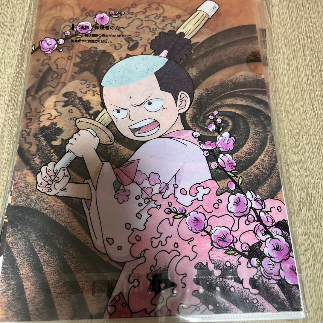 ONE PIECE BANDAI クリアファイルセットA4サイズ　6枚入