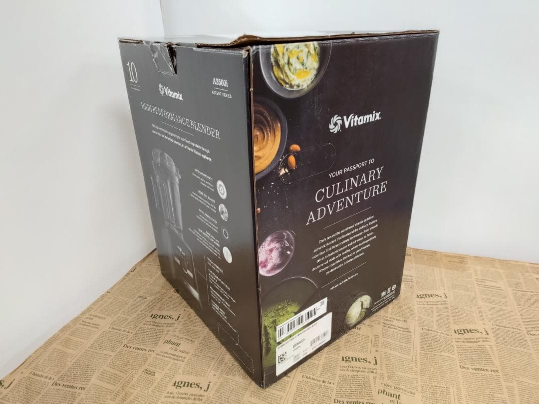 【美品 】Vitamix A3500i シルバー 整備済 レシピ本付