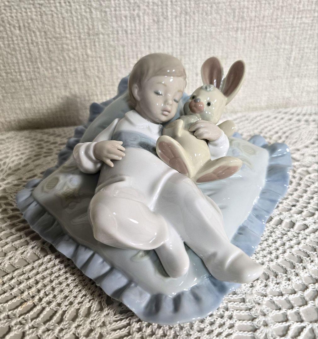 リヤドロ おやすみくまちゃん & おやすみ、うさちゃん セット