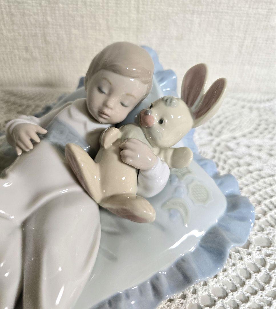 リヤドロ おやすみくまちゃん & おやすみ、うさちゃん セット