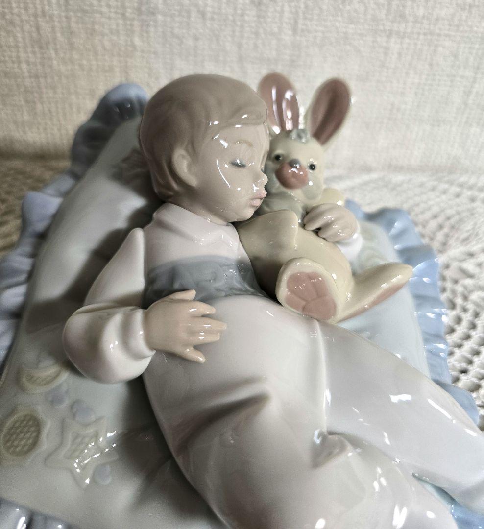 リヤドロ おやすみくまちゃん & おやすみ、うさちゃん セット