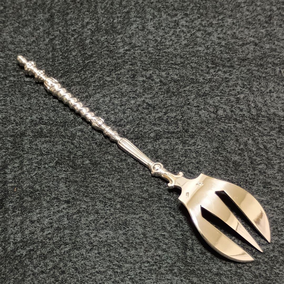 デザートフォーク アンティーク ヴァンケンペン アールヌーヴォー 銀833