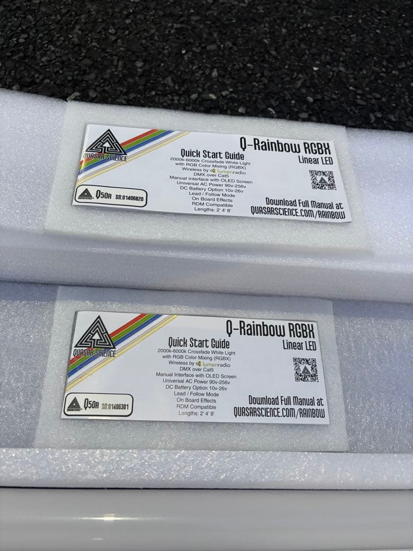 QUASAR SCIENCE LEDチューブライト 4ft [Q50WRGBX]