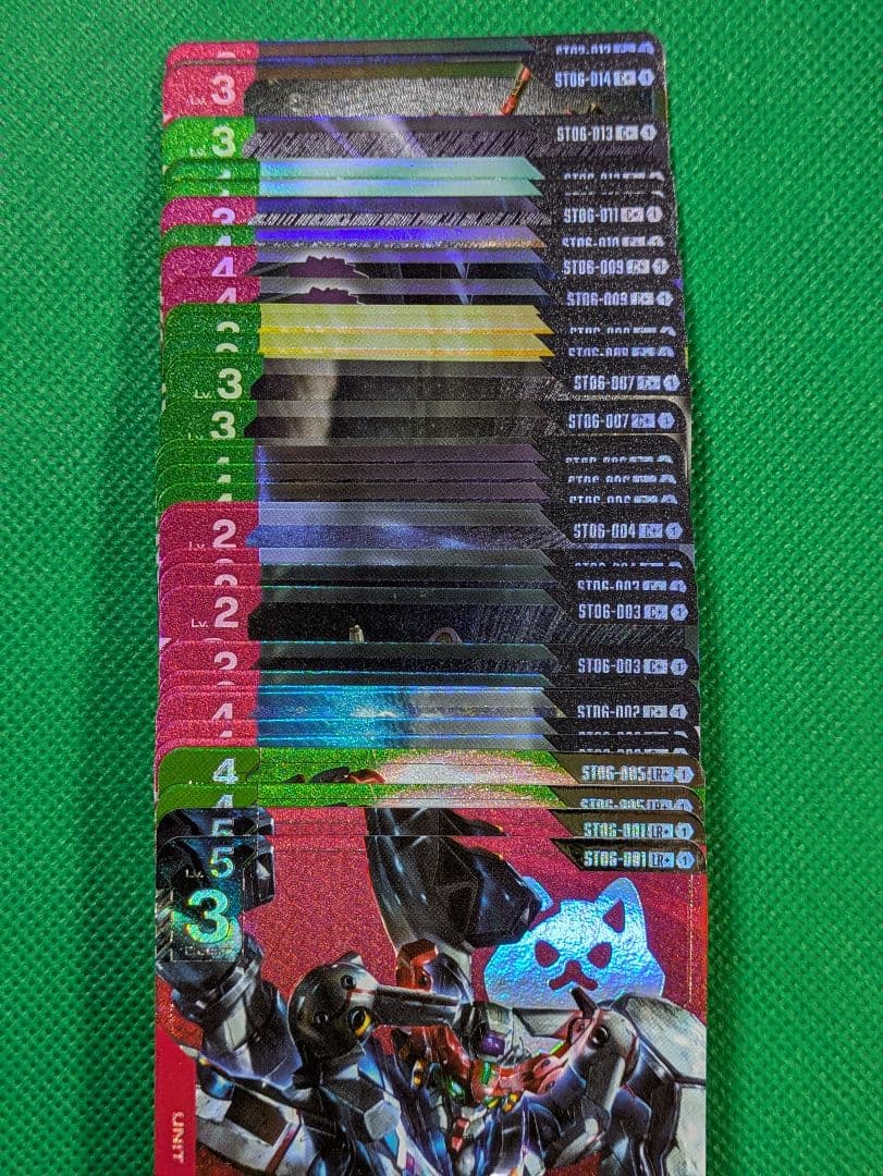 ガンダムカードスタートデッキ　ゴッドデッキ　クランユニティ