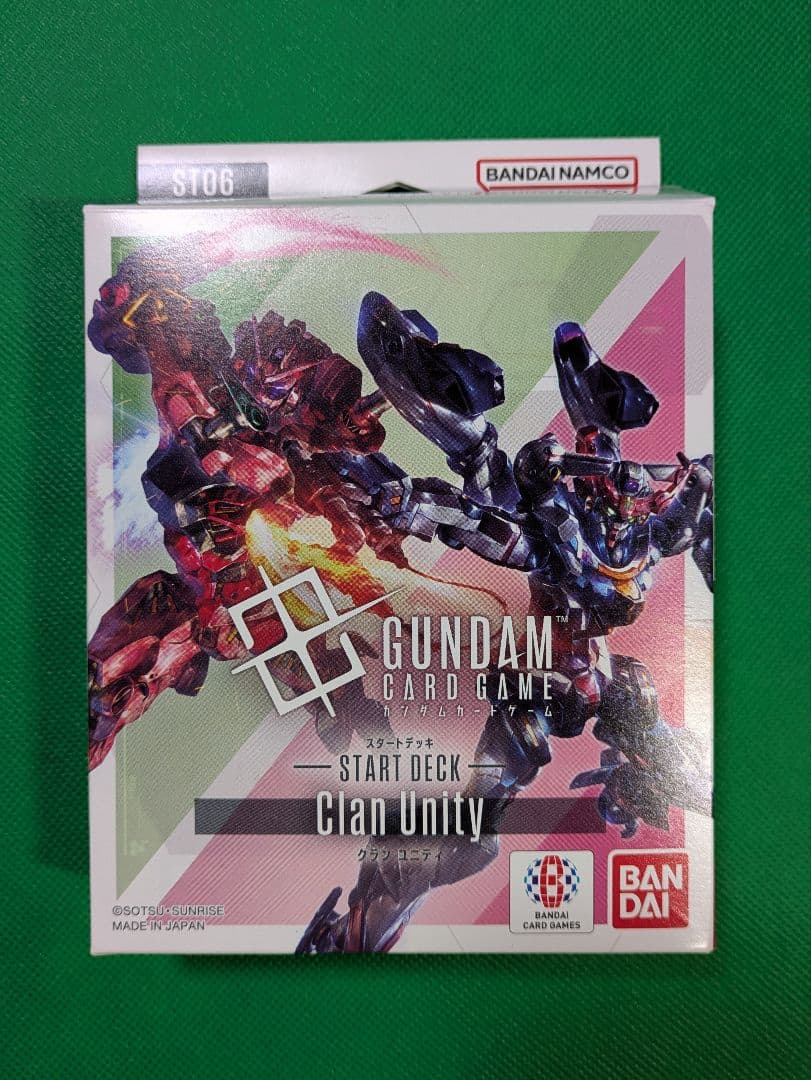 ガンダムカードスタートデッキ　ゴッドデッキ　クランユニティ
