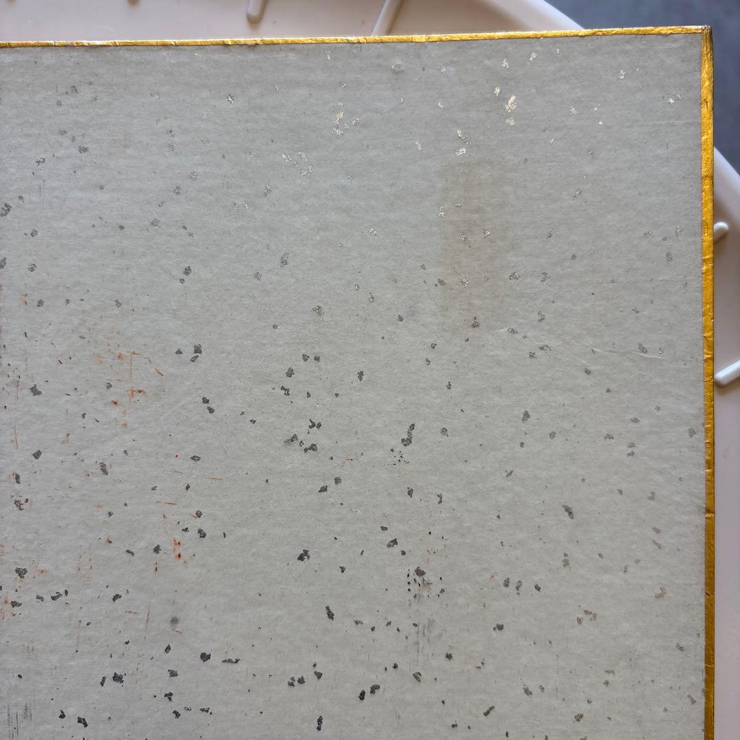 大津絵　高橋和堂　酒袋に肉筆　大型色紙