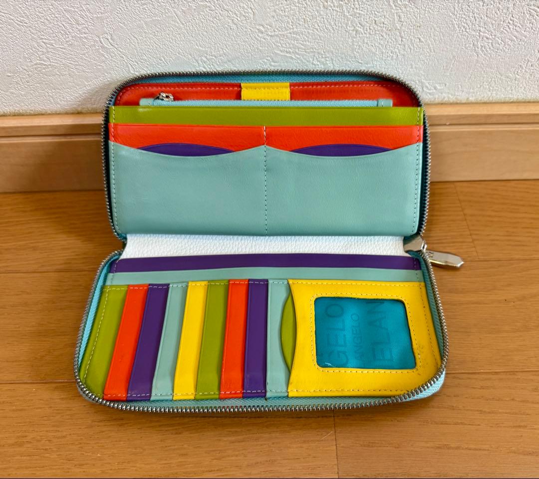 MICHELANGELO アビステ　ミケランジェロ　長財布　美品　Gカード付き