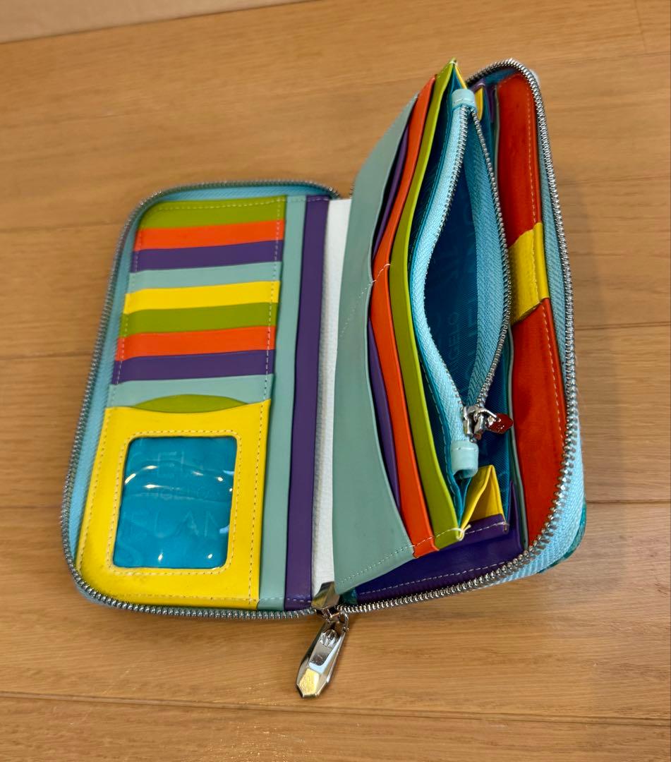 MICHELANGELO アビステ　ミケランジェロ　長財布　美品　Gカード付き