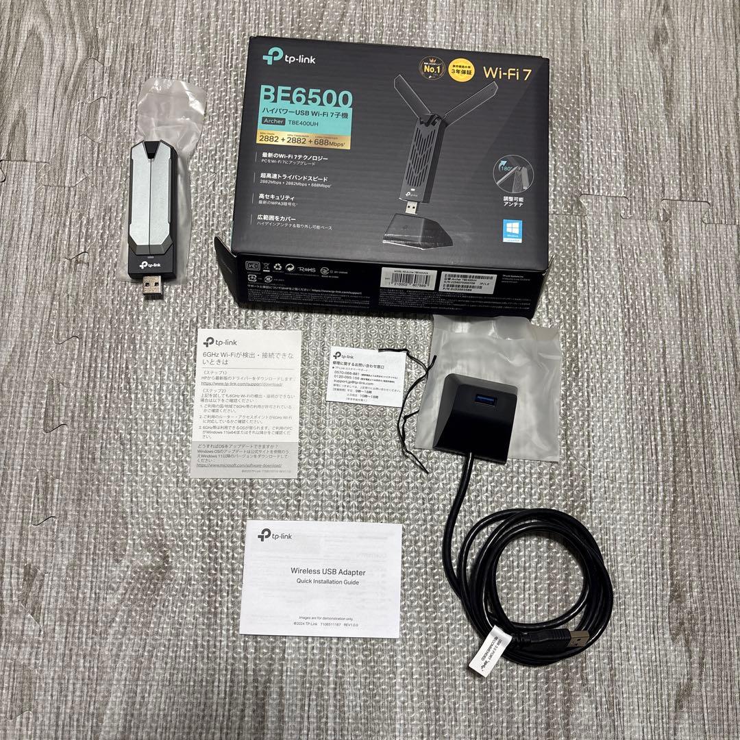 【新品　未使用】TP-Link WiFi 7 無線LAN 子機