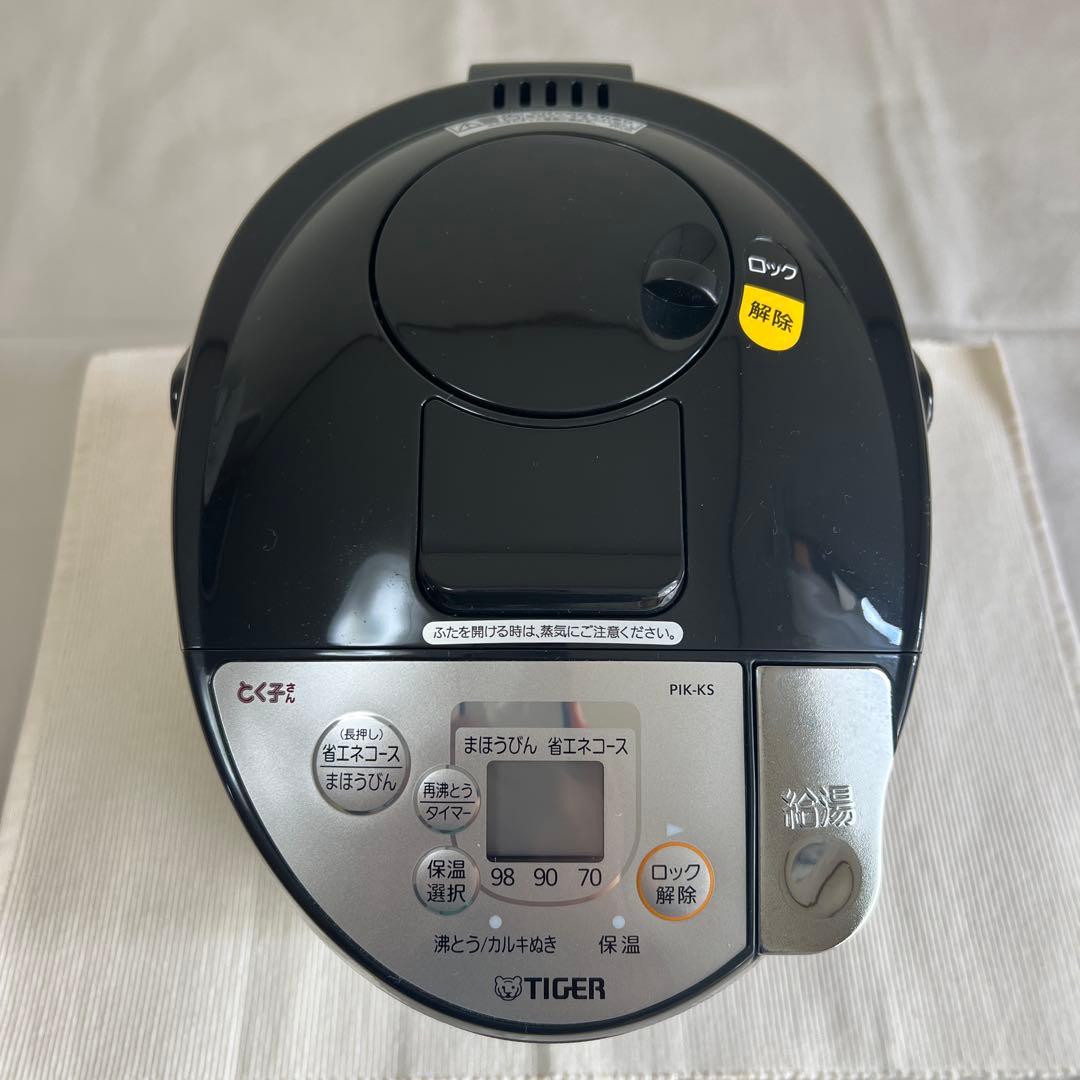 TIGERタイガー電気ポットとく子さん2.2L調乳モード70℃保温 電気無し給湯