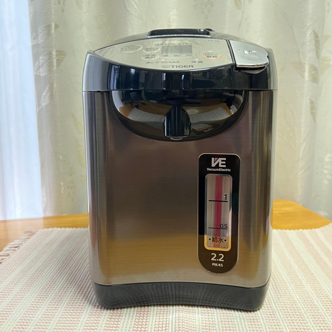 TIGERタイガー電気ポットとく子さん2.2L調乳モード70℃保温 電気無し給湯