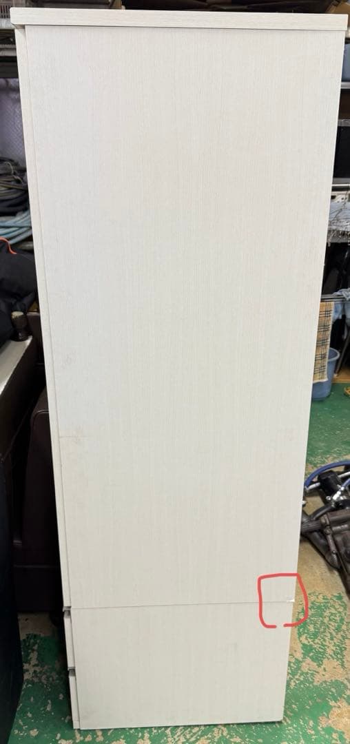 ニトリ ワードローブ ホワイト トラウト80