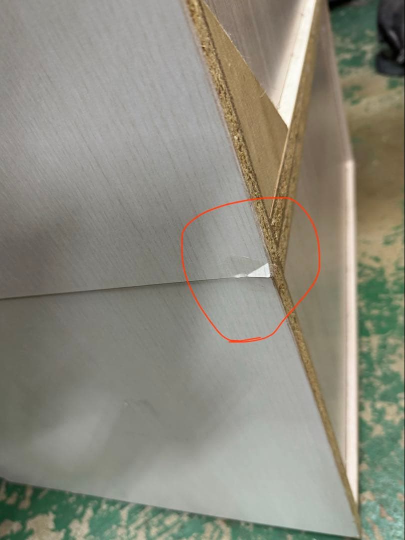 ニトリ ワードローブ ホワイト トラウト80