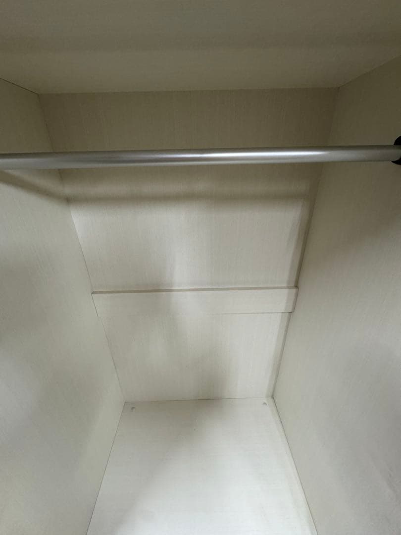 ニトリ ワードローブ ホワイト トラウト80