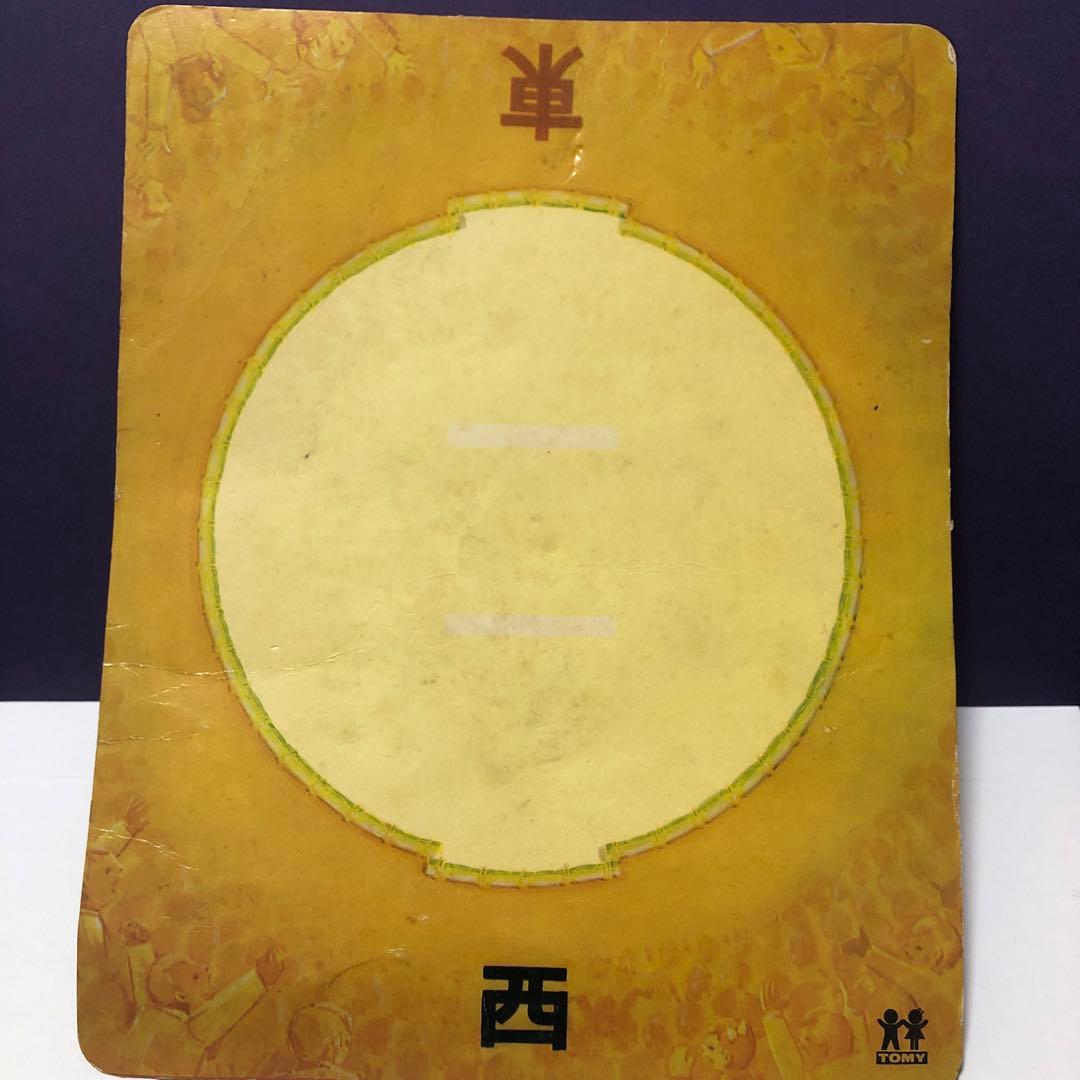 昭和レトロ　お相撲さんゲーム　ゼンマイ人形　4体　土俵付き　ソフビ人形　トミー