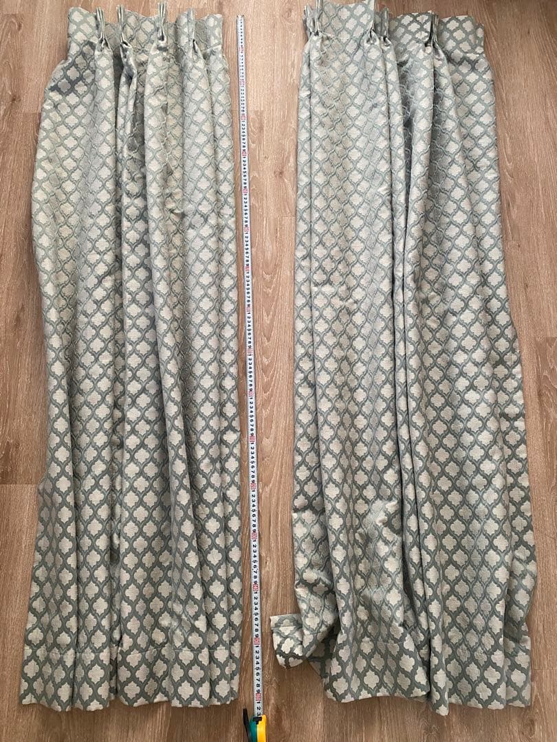 【美品】サンゲツ モロッカン ドレープカーテン ２枚セット