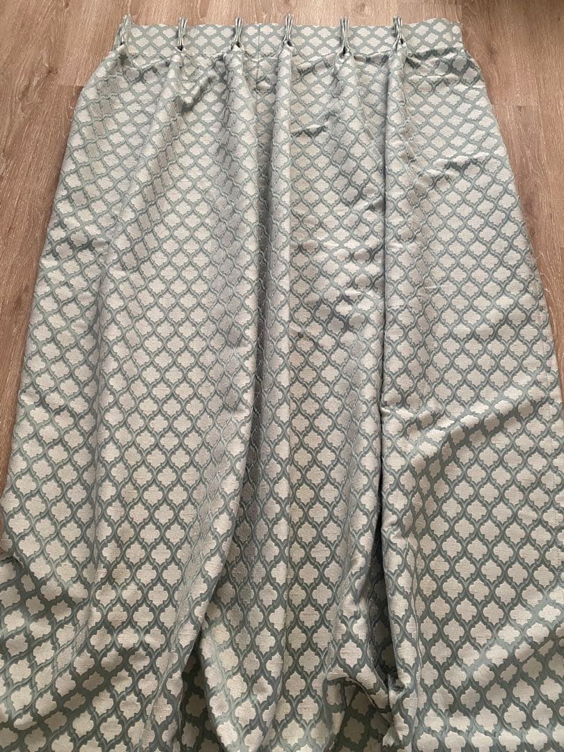 【美品】サンゲツ モロッカン ドレープカーテン ２枚セット