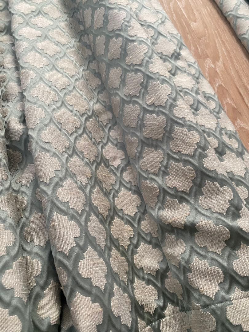 【美品】サンゲツ モロッカン ドレープカーテン ２枚セット