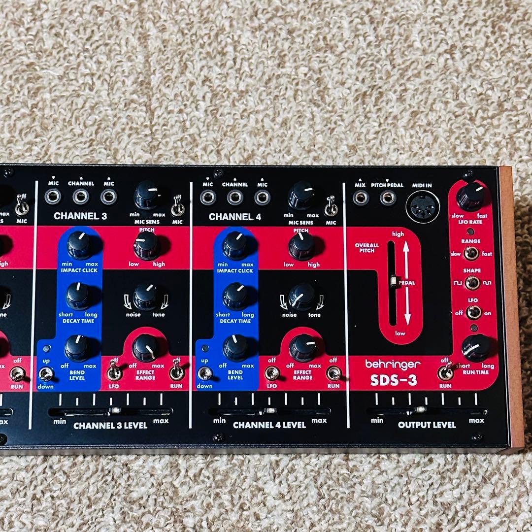 Behringer SDS-3　４チャンネルアナログドラムシンセサイザー