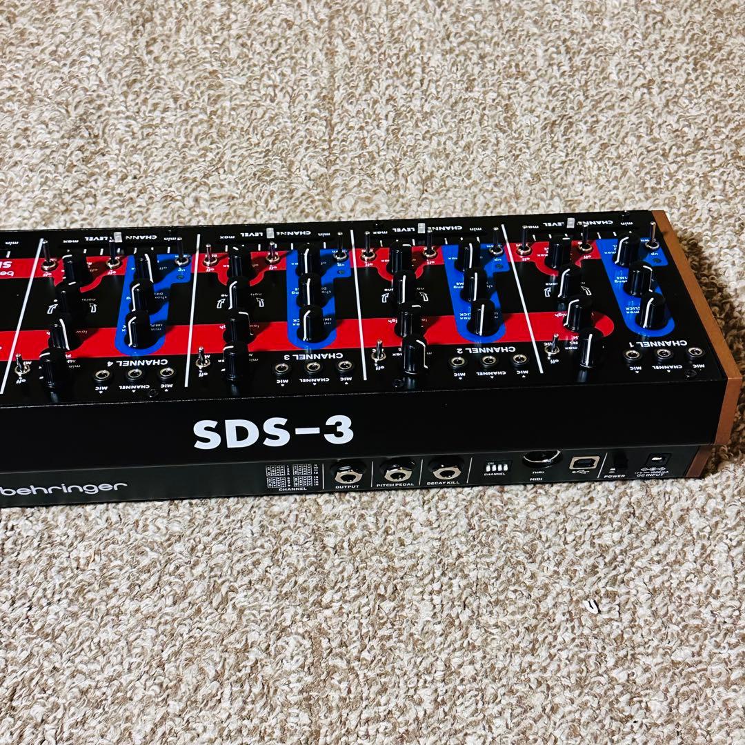 Behringer SDS-3　４チャンネルアナログドラムシンセサイザー