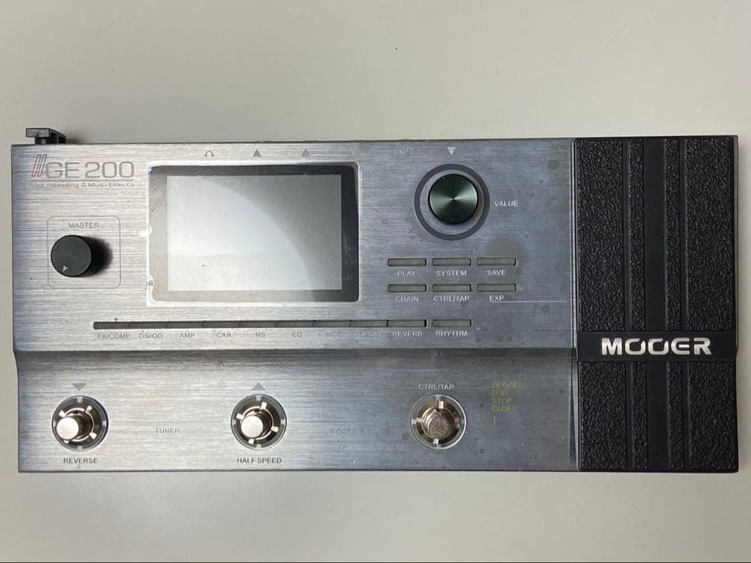 【美品・最新Ver】MOOER GE200 マルチエフェクター（室内使用のみ）