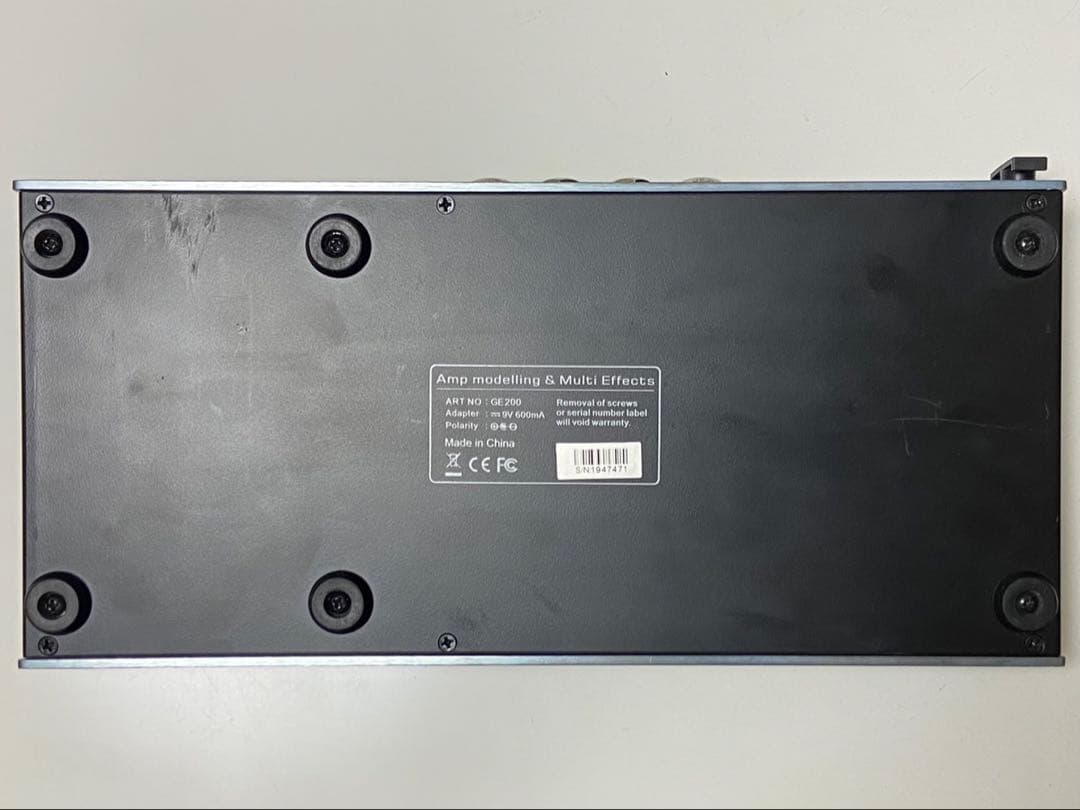 【美品・最新Ver】MOOER GE200 マルチエフェクター（室内使用のみ）