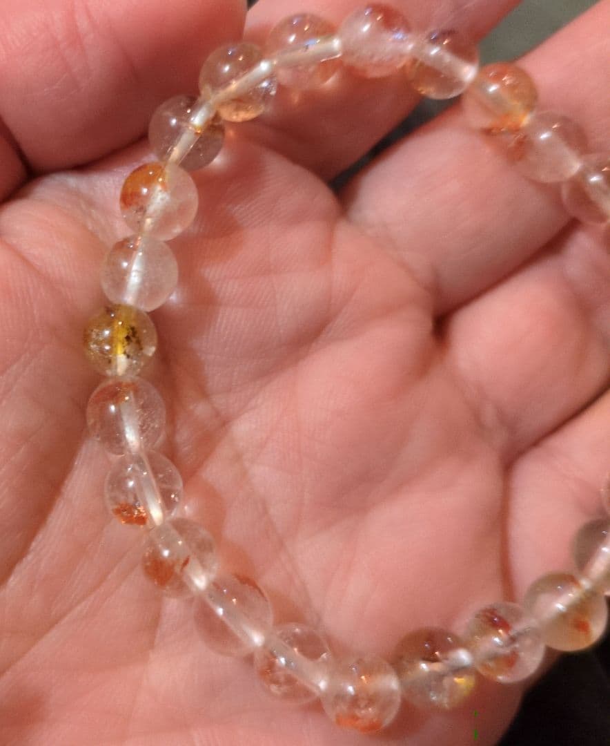 オーロラクォーツブレスレット 天然石