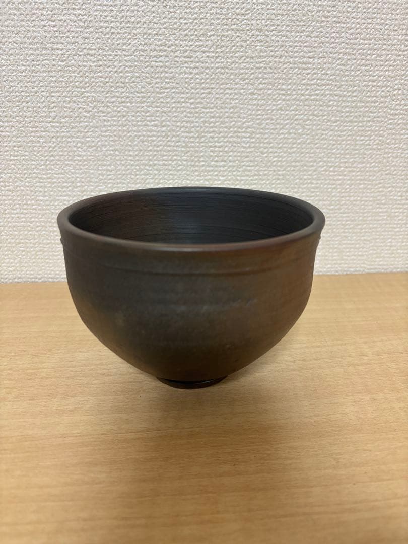 未使用　常滑焼　小西洋平　茶碗